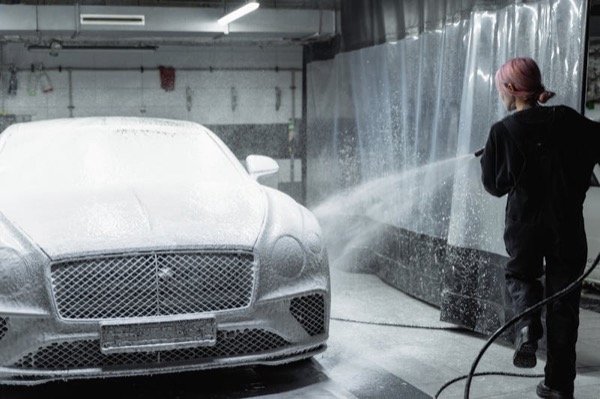 Professional exterior wash